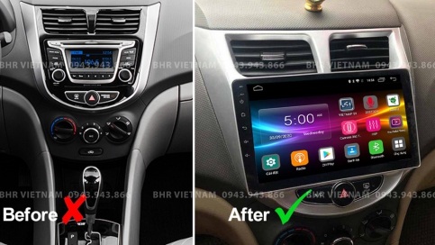 Màn hình DVD Android xe Hyundai Accent 2011 - 2016 | Vitech 